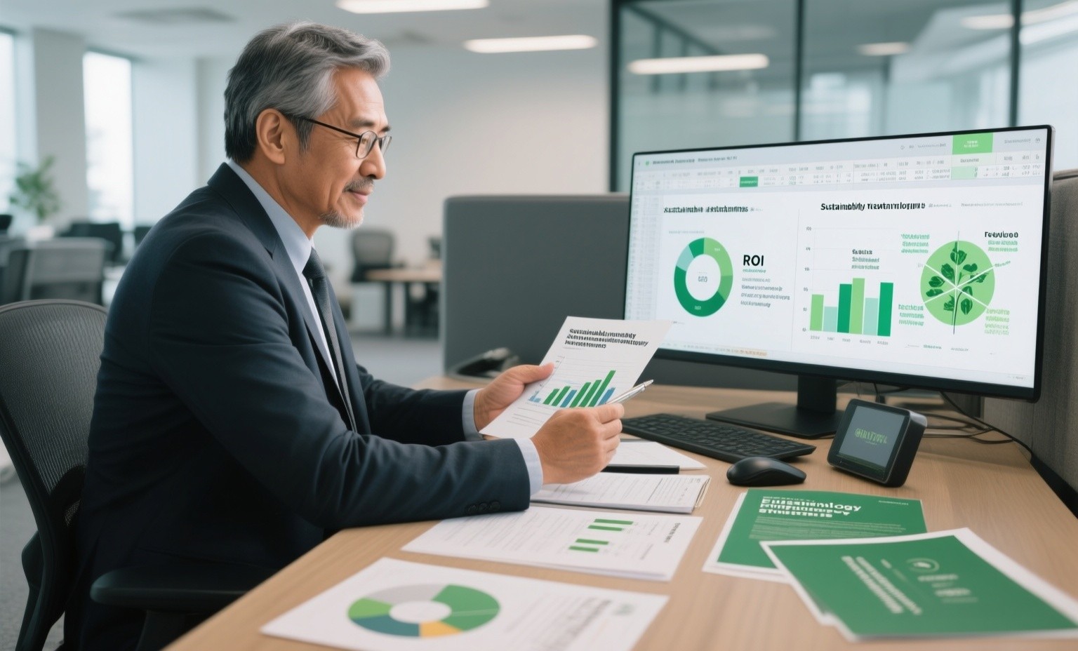 ROI of sustainable edtech: measuring financial returns when green technology meets online learning efficiency