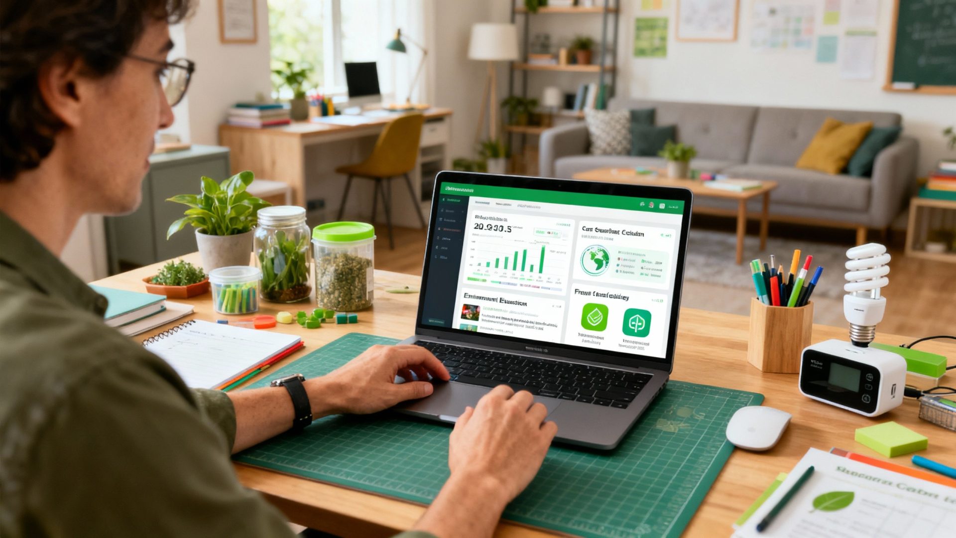 Free and low-cost tools for carbon-conscious online teaching: building environmental awareness without breaking budgets