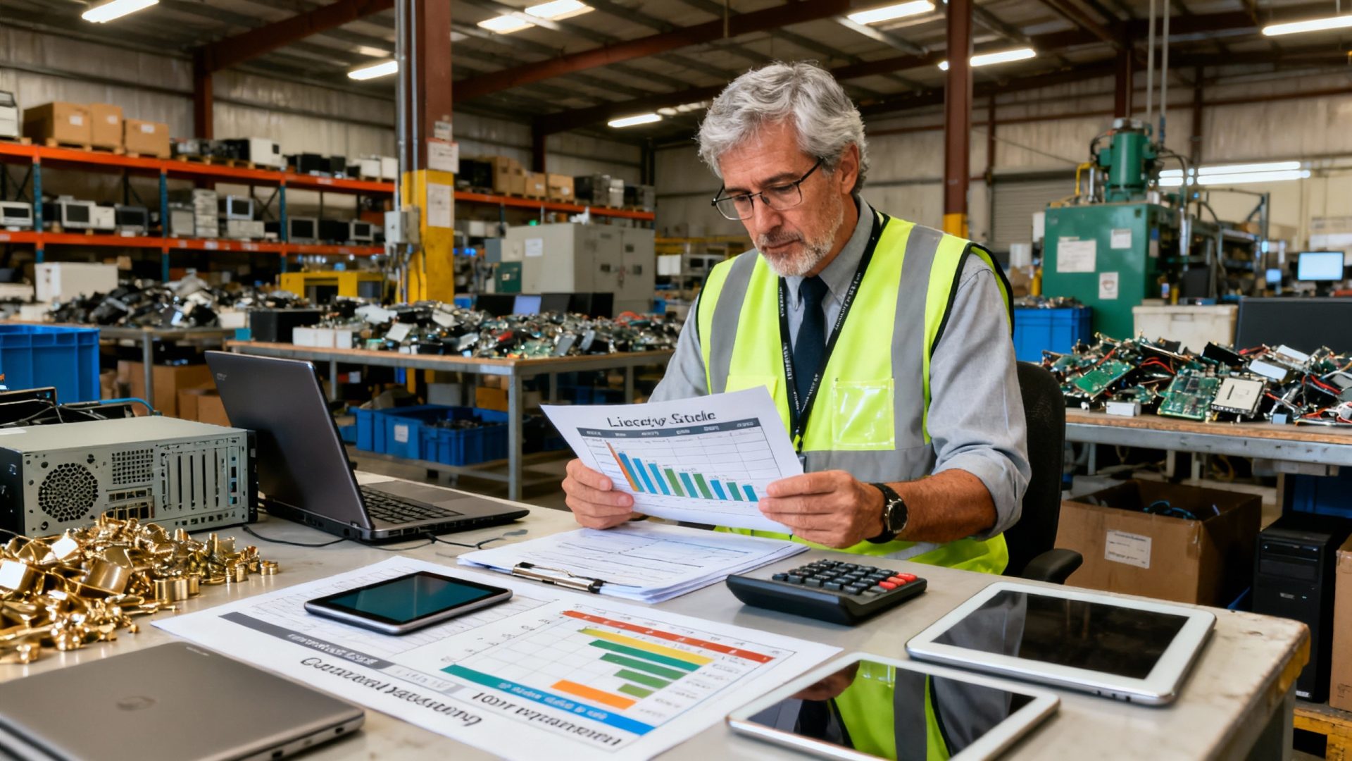 Ten-year technology replacement planning: Budgeting for sustainable online learning equipment lifecycles and environmental disposal